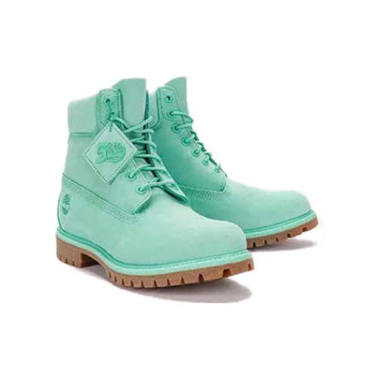 Timberland 50th Anniversary Special Series Durable Comfortable Ankle Boots Men Boots Light-Green A5VK9W