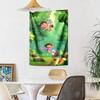 Dora Explorer Wall Decor Tapestry Art For Pet Memorial Birthdaywedding Party Backdrop Family Gift