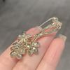 Glass Vase Anti-glare Brooch for Women High-end and Personalized Brooch Collar Buckle Corsage