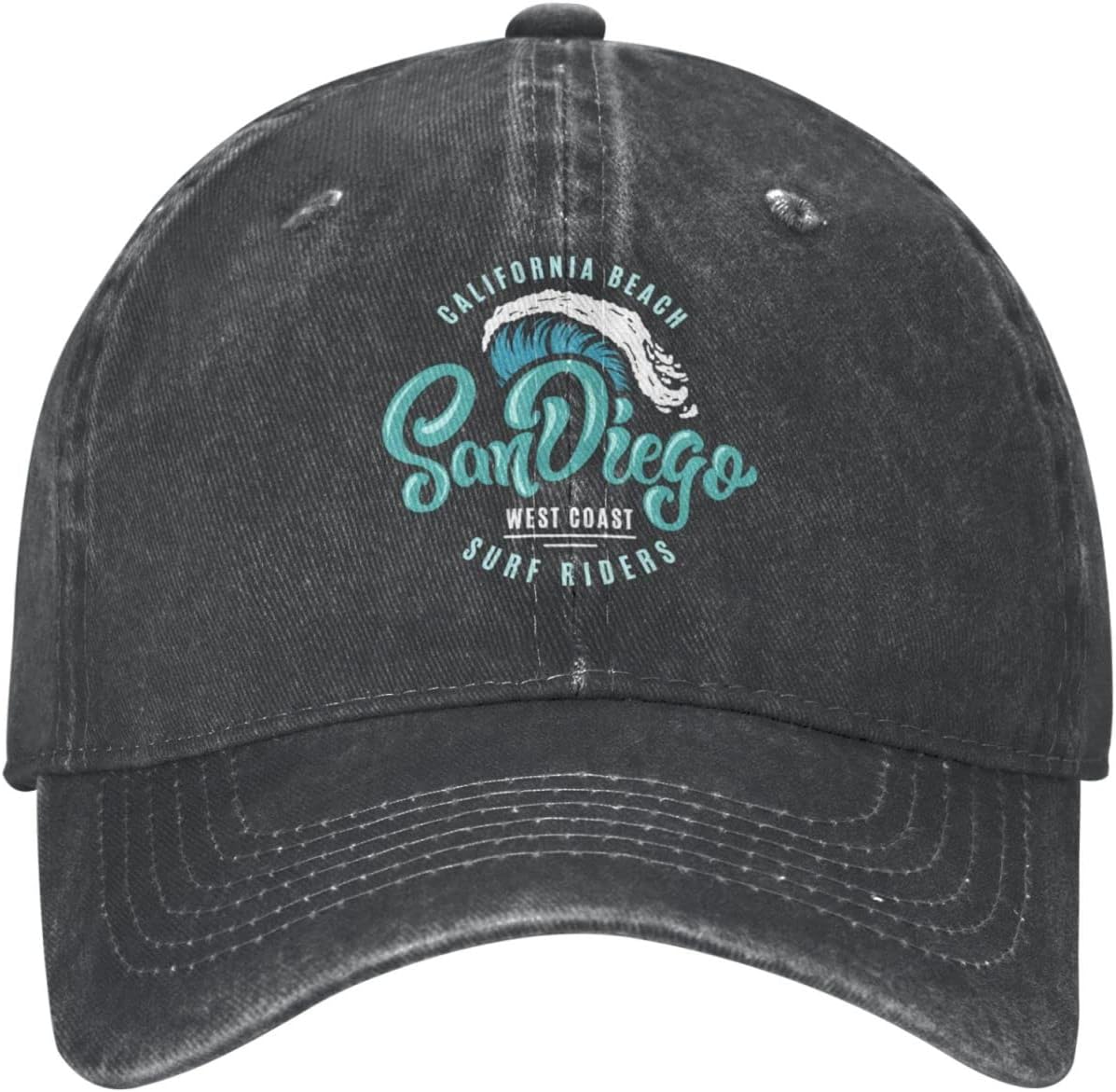 Unisexs Hat California Sport Cap for Women s Baseball Hat Breathable San Diego California Fashion Cap Adjustable