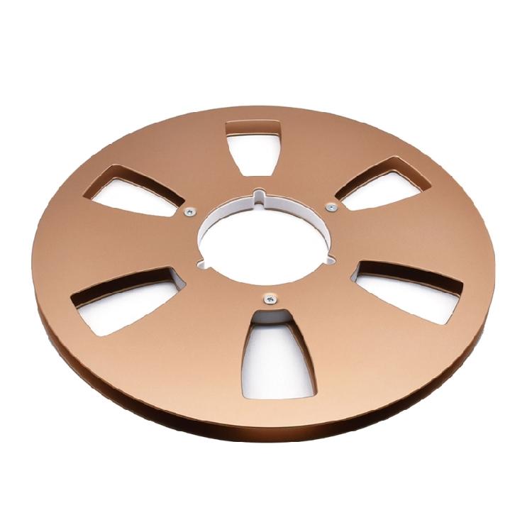 Aluminum 6 Hole Reel With 10.5Inch Empty Tape Nab Hub Disk For Studio Recording Equipment