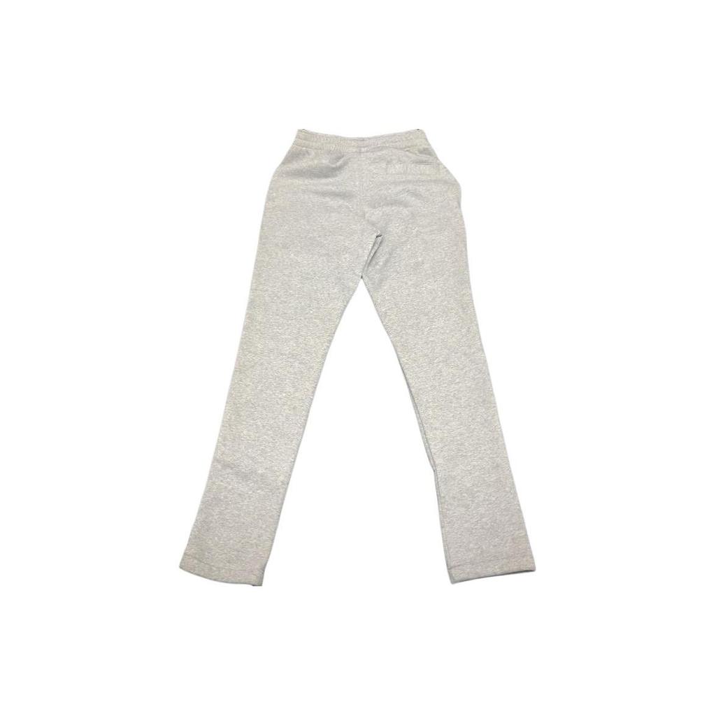 Nike Solid Color Elastic Waist Mid Rise Straight Leg Knit Sports Pants Men bottoms Gray AO5235-063