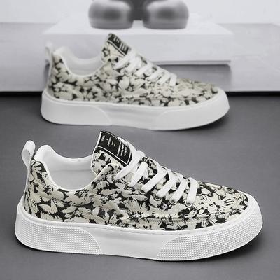 Men's Shoes 2025 New Low Help a Slip-on Korean Version of the Trend All-in-one Anti-slip Thick Sole Sports Tide Shoes