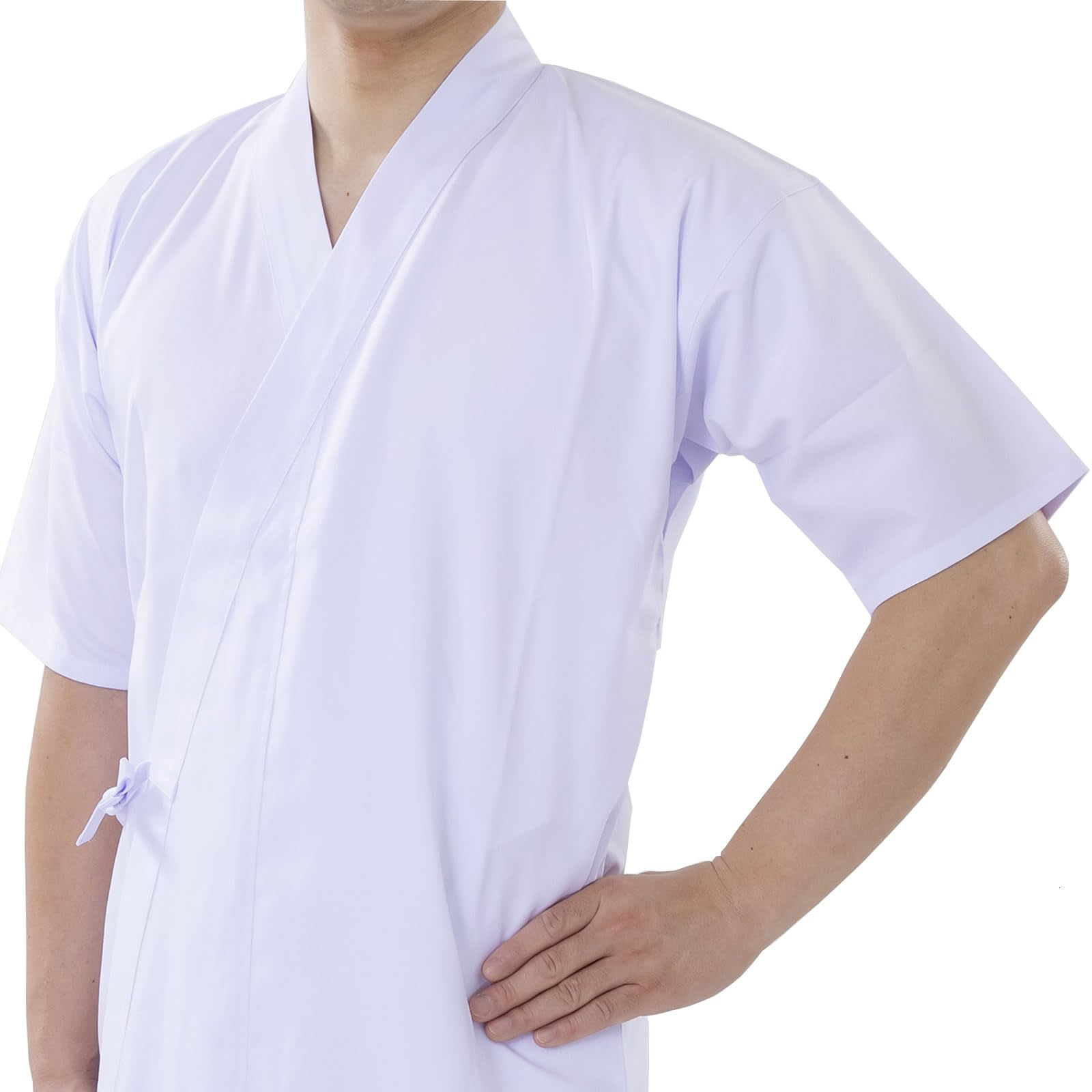 Kyudo summer Scotchgard Suizan Kyugu Store (Japanese archery) uniform, top, men s, treated, (M) белый