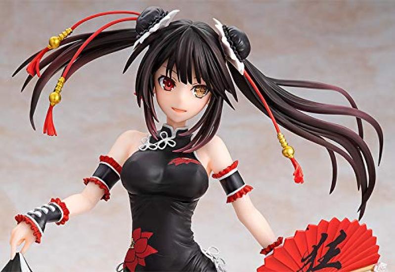 Date A Live III Kurumi Tokisaki Chinese Dress Scale Painted Finished Figure Chara-Ani Ver. 1/7 ABS&PVC