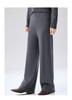 Cashmere and Wool Knitted Casual Pants for Women