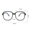 Feminine Polygon Anti Blue Rays Optical Myopia Eyeglasses  Student Nearsighted Glasses For Women Diopter 0 -0.5 -0.75 To -6