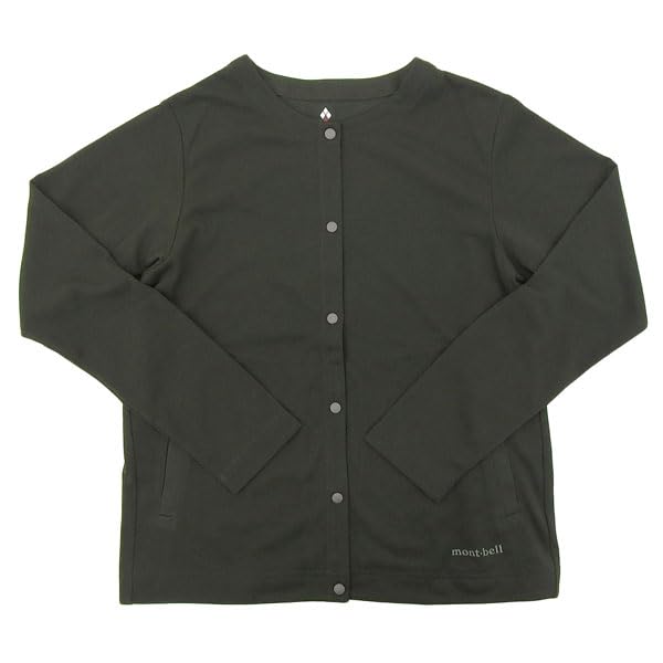 

Montbell Women s Wickron Cardigan, Quick-Drying, Lightweight, UV Protection, Dark Green (BKOV), Size M (1114463)