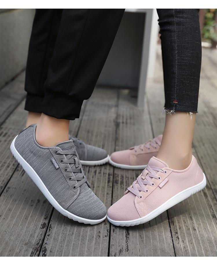 Unisex Wide-Toe Barefoot Shoes for Casual Wear and Hiking