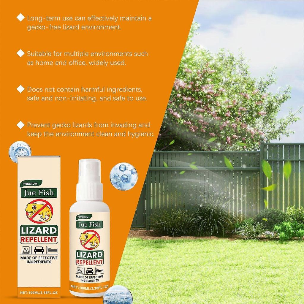 Lizard & Gecko Repellent Spray for Home and Outdoor Use