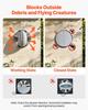 30.5 cm Exhaust Fan, 1558 CFM High Velocity Wall Mount Vent Fan with Speed Control, 70W Low Consumption, Portable Ventilation Extractor for