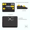 3 Modes Mini Wireless Keyboard with RGB Backlit Macro Programmable 15 Key Hot-swap DIY One Handed Gaming Mechanical Keypad PC Accessories