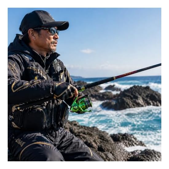 Spinning Reel, Ambidextrous, Saltwater Fishing, High Durability, Casting Reel, Lightweight Metal, Fi