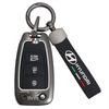 High-End Key Case for 21 Hyundai Models: Fits 2020 Elantra, Reina, ix35 – Unisex Car Key Shell with Buckle