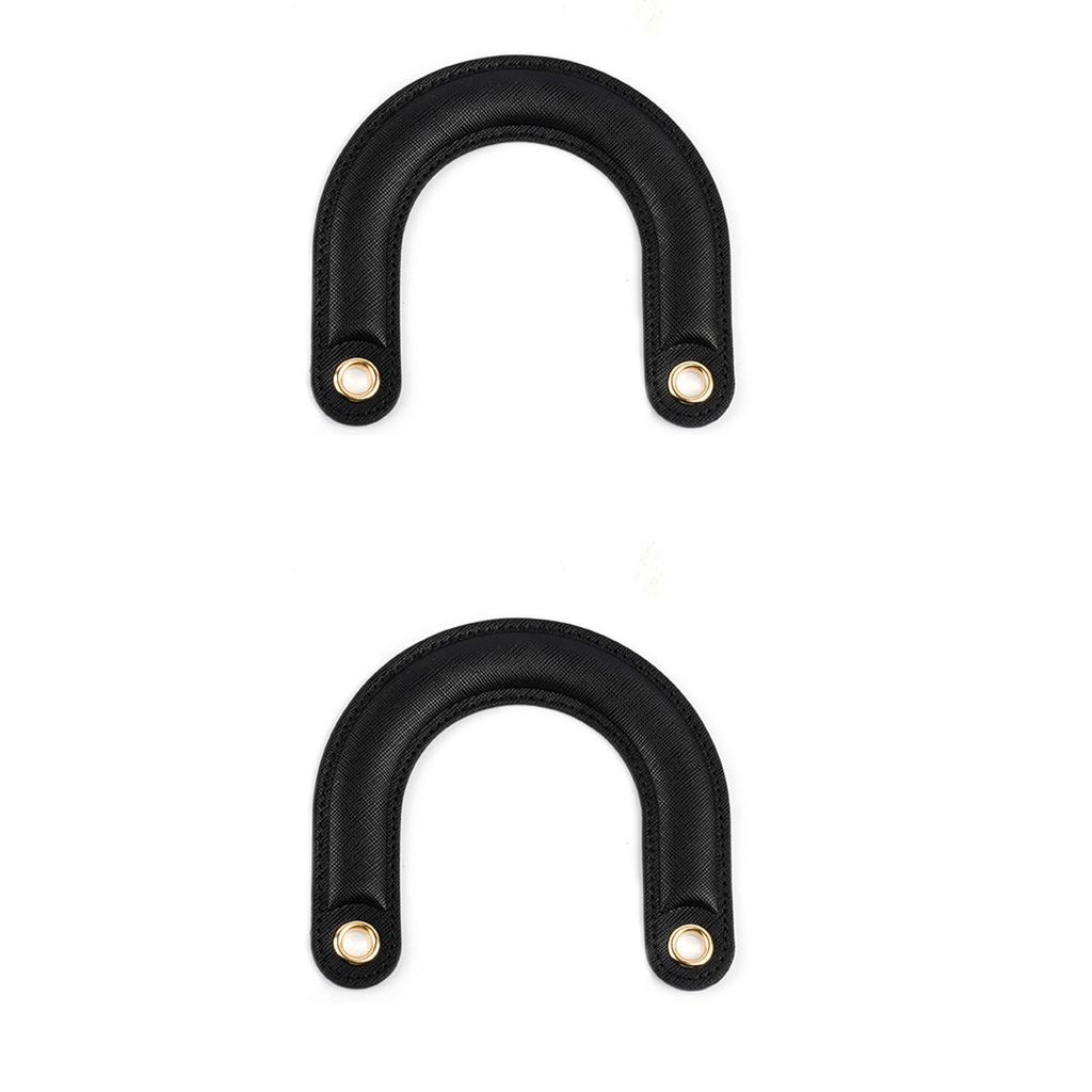 2 stk PU Lær Veskerem Veskehåndtak Skulderrem Erstatning for Kvinner Håndveske Belte Tilbehør