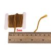 Bimoo 2m/Card 3mm Fly Tying Yarn Egg Fly Tying Material Pink Yellow Red Fluo Green