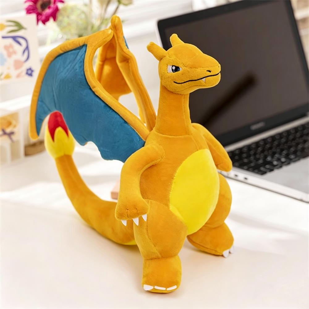 Stuff Plush Toys Kawaii Pikachu Pichu Charmander Squirtle Psyduck Anime Soft Dolls Doll Kids Birthday Christmas Gift