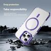For iPhone 14 Pro Max Clear Phone Case with Lens Kickstand Cover Compatible with MagSafe