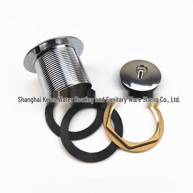 LANGZHIWEN Brass Single Basin Plug Drainer Kit