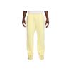Nike Nocta Tech Brand Logo Lace-Up Comfortable Solid Color Sports Long Pants Men Pants Lemon-Yellow Bright-Sulfur FD8461-821