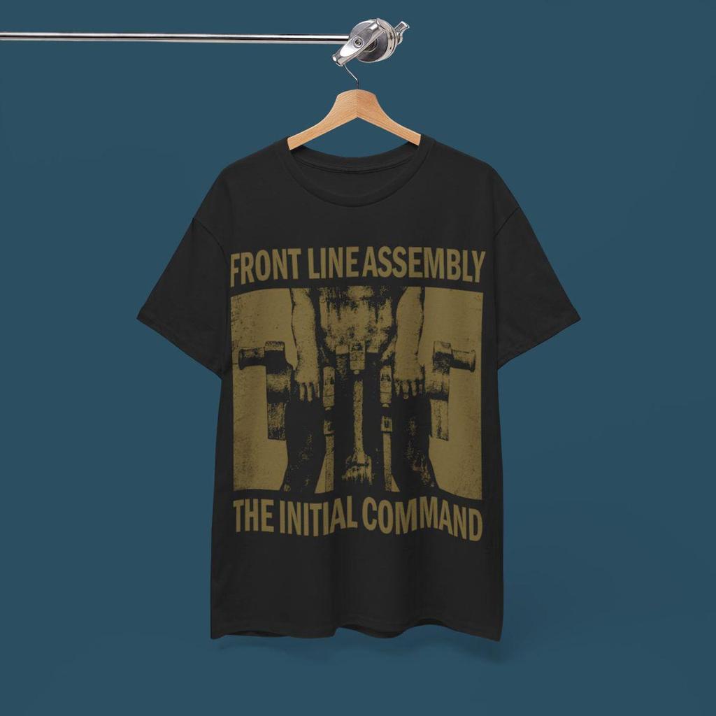Front Line Assembly T shirt - industrial rock tee - nin tee