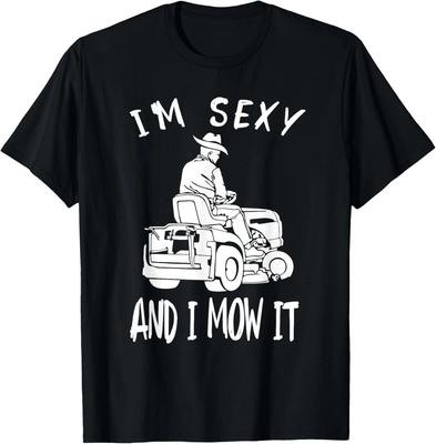 Lawn Mowing T-Shirt For Men _ Lawn Tractor Gift Unisex T-Shirt