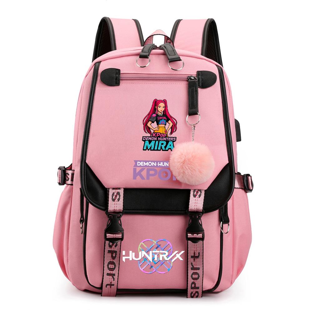 

Anime Cute Cartoon Kpop Printed Backpack Schoolbag for Teenager Student Girl Boy Bookbag Large Capacity Travel Bag Kid Gift Rucksak