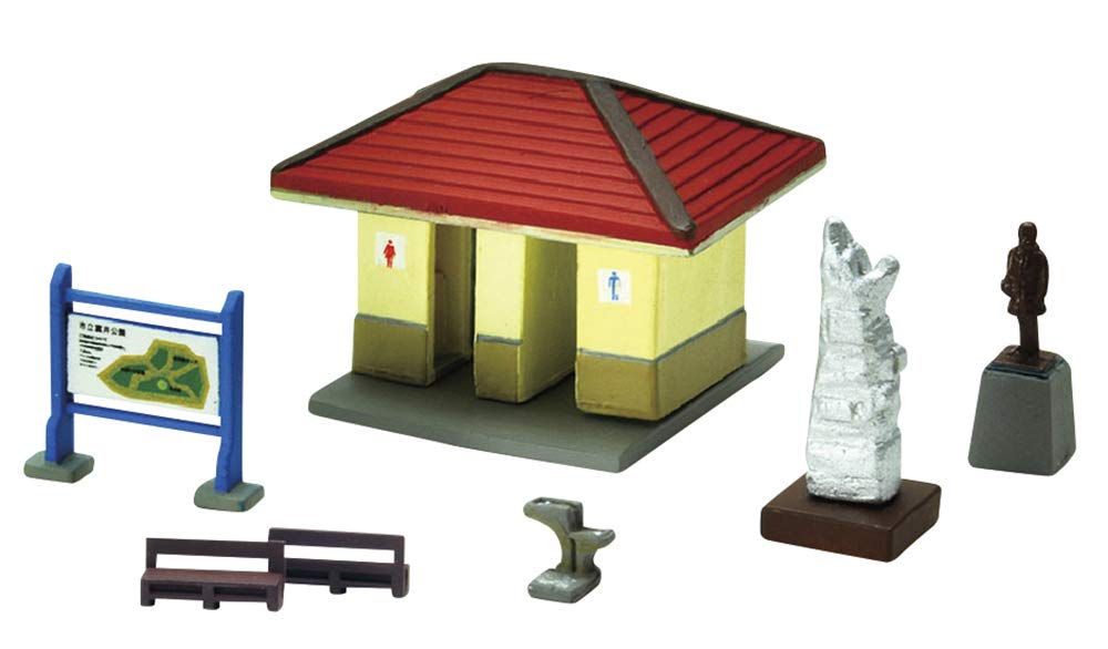 

Tomytec Scenery Collection Scenery Accessories B4 Diorama Supplies 313748 013-4 Station/Park