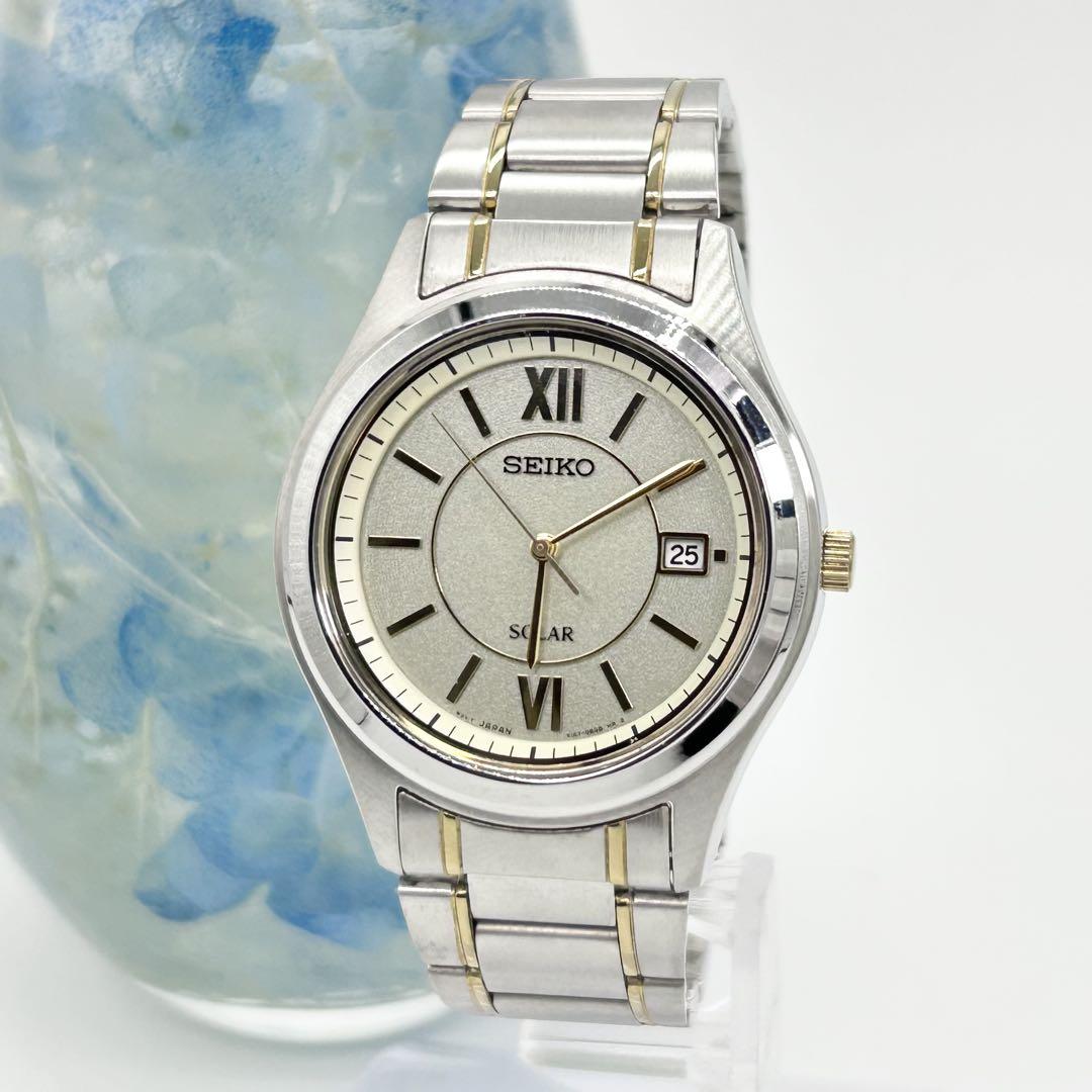 

[USED] SEIKO SOLAR V147-0AE0 00s Solar Watch