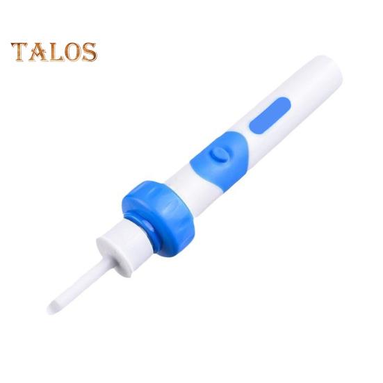Electric Ear Wax Remover Ear Cleaner Portable Ear Cleaning Kit with 2 Tips And Brushes User-friendly Ear Pick for Family Health