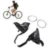1Pair 3x7 21 Speed Bicycle Brake and Shifter Levers Combination Set with Gear Shift Cable
