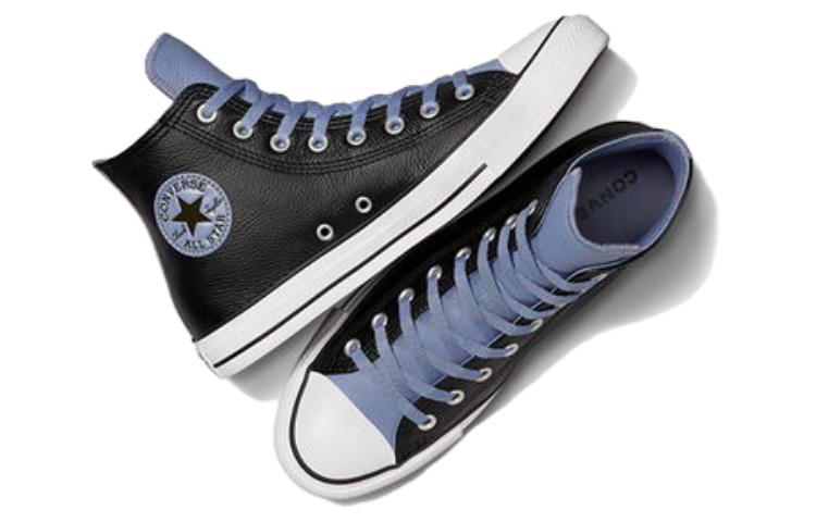 Chuck Taylor All Star Converse Leather High 'Black Thunder Daze Blue' A06570C
