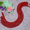Natural Red Agate Beads, DIY Jewelry Beads, 7A Agate Round Bead Crystals