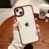 Applicable to iPhone14Promax Metal Hawkeye Mobile Phone Case Apple 13 Electroplating Lens Ring Transparent PC Case