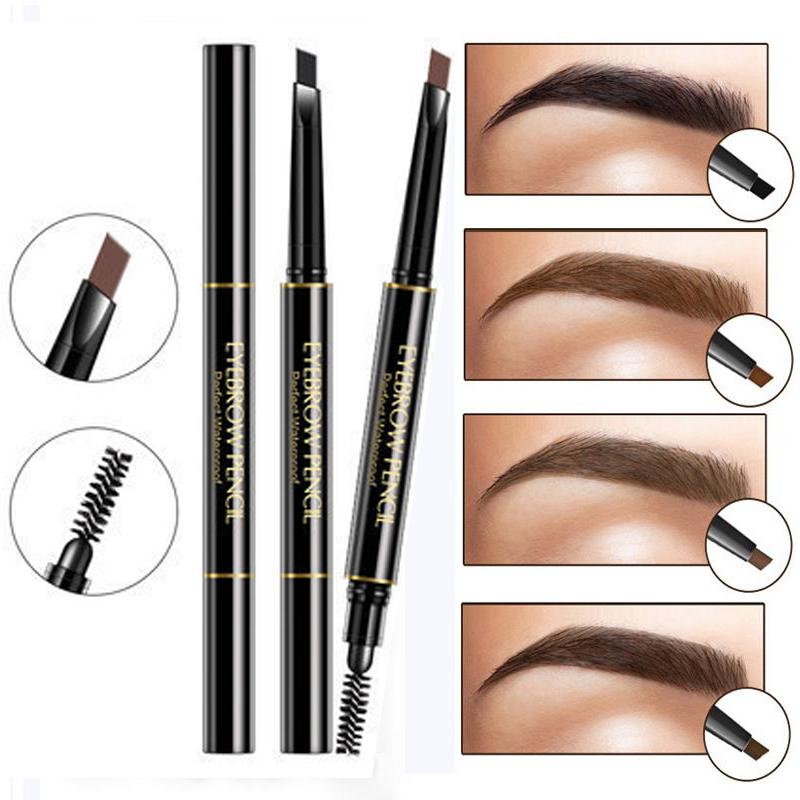Natural Tint Long Lasting Paint Tattoo Double-end Eyebrow Pencil Waterproof Brow Tint Fashion Makeup Cosmetics