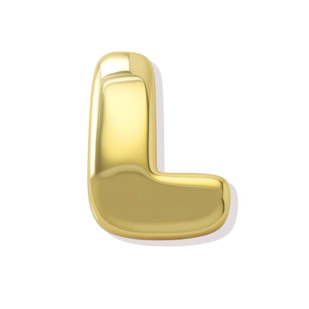 1pcs for Necklace Copper Gold Plated Crystal Alphabet Jewelry Making Component Gold Color Polish 26 Letters Pendant