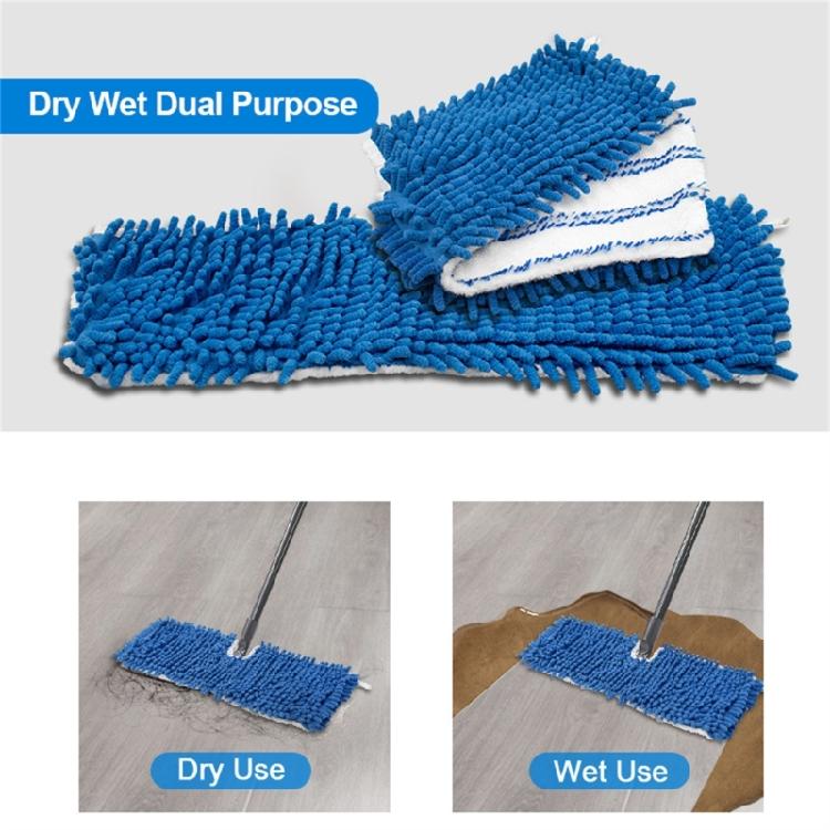 Easy to Clean Flat Mop Pads 2/4PCS Replaceable Microfiber Pads