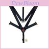 Premium Abs Material Car Child Safety Seat Belt Accessory Set With Shoulder Strap Cover 5-point Safety Belt Kit