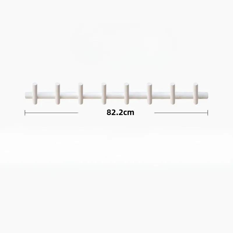 Solid Wood Living Room Entrance Wall Clothes Hanger Multifunctional Wall Clothes Hanger Creative Luxury Clothing Storage Hook