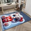 Teddy Bear Night Sky Carpet, Chair Rug,Rug for Office Bedroom living rooms, Doormat decor Fan Gift Christmas Gift