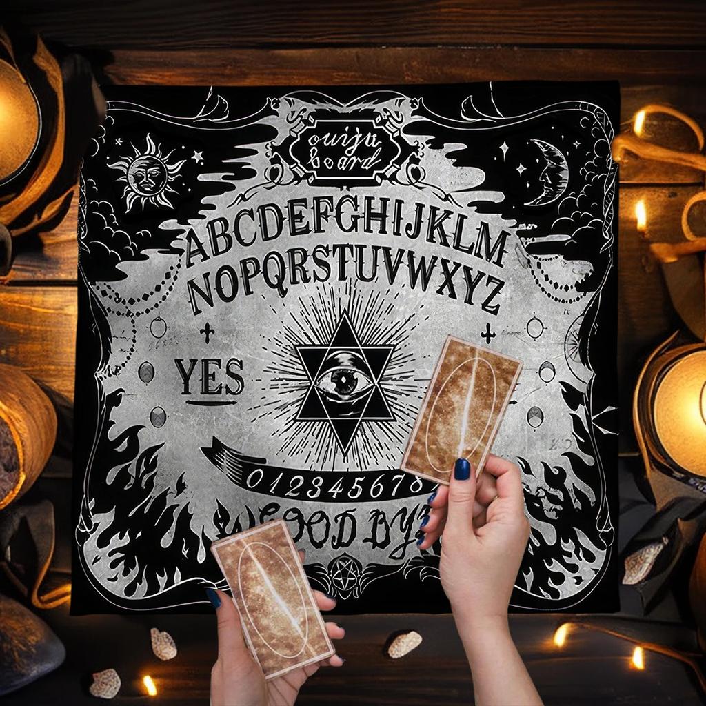 Altar Cloth Tarot Table Cover Starry Twelve Constellations Love Career Oracle Card Tablecloth Moon Tarot Table Cloth Divination