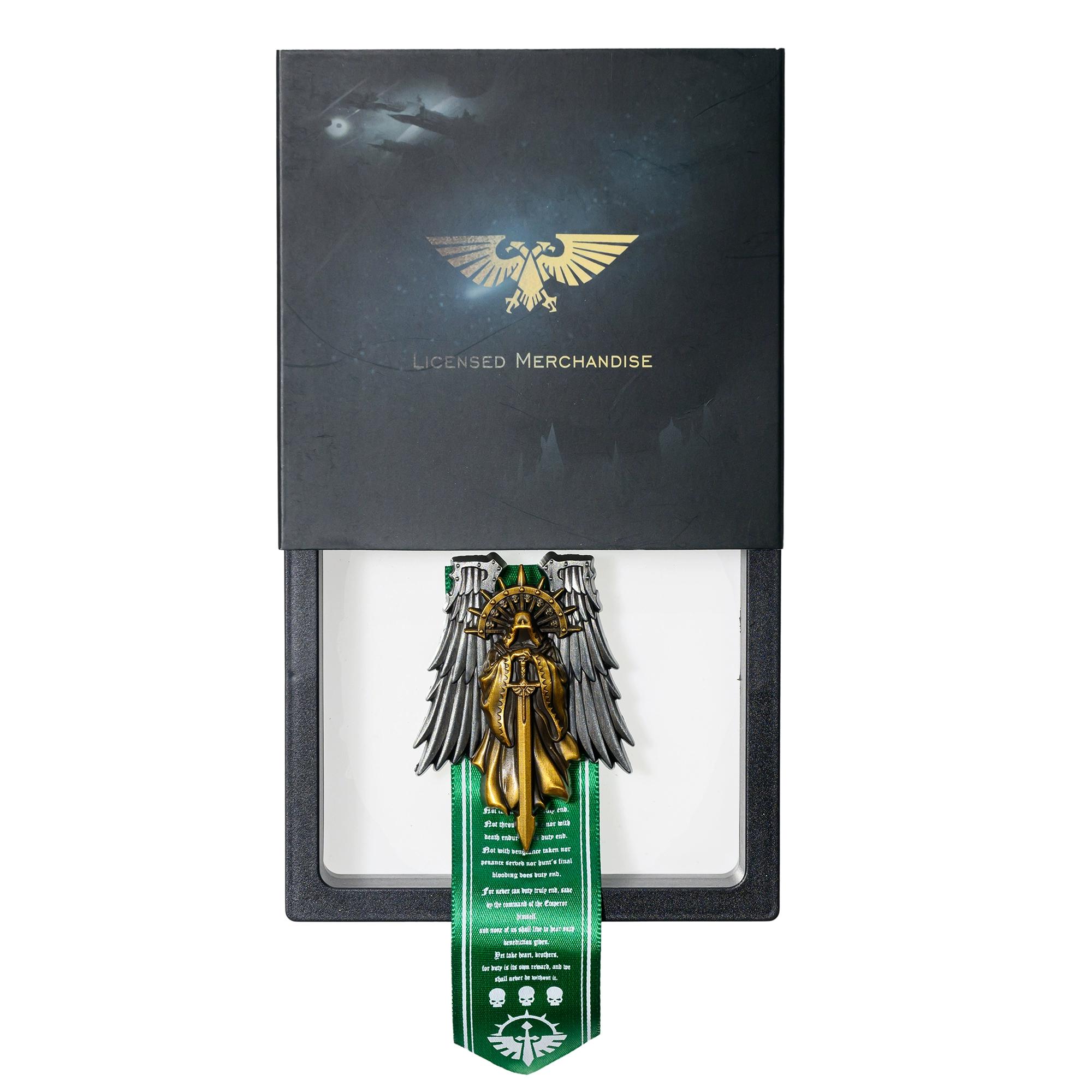 

Значок темного ангела Starforged Star Casting, внутреннее кольцо ангела прощения, брошь-доказательство Warhammer 40K, периферийное устройство brooch sticker integrated version