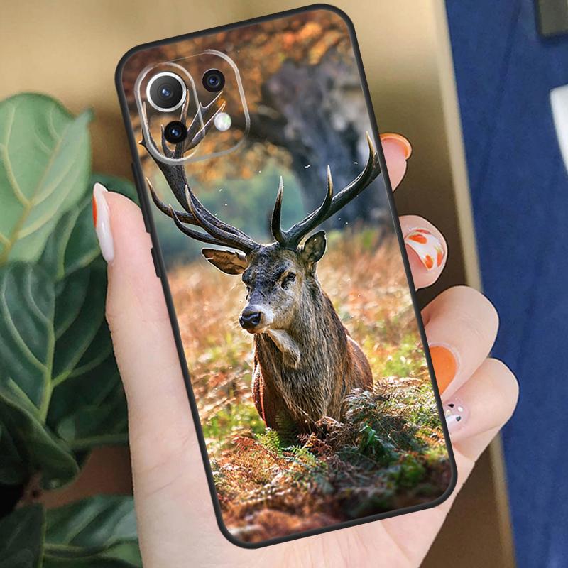 Deer Case For Xiaomi 15 14 Ultra 13T 14T 15T Pro 17 Pro Max POCO X7 X5 X6 F5 F6 F7 F8 Pro Coque