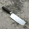 7 Inch Slicing Knife VG10 Powder Alloy Steel Blade Sharp Nakiri Chef Cleaver Meat Cutting Vegetables Kitchen Knives Wenge Handle