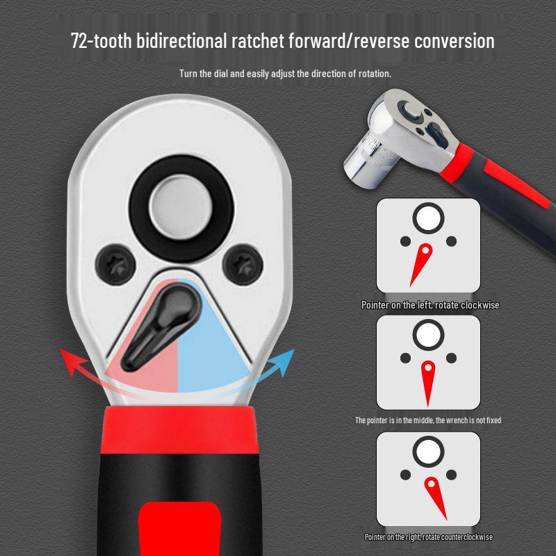 Portable Electric Vehicle Motorcycle Tool Set with Tire Change and Bit Socket