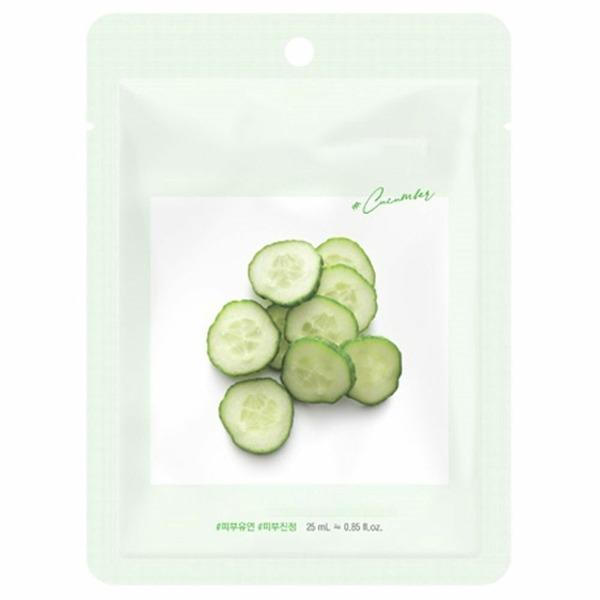 Colorless, transparent, and moisturizing essence cucumber mask pack (10 sheets) (WA823ED) basic