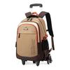 Children School Bag With Wheels Kids Rolling Backpack For Boys Wheeled Backpack Student Trolley School Book Bag Carry On Luggage