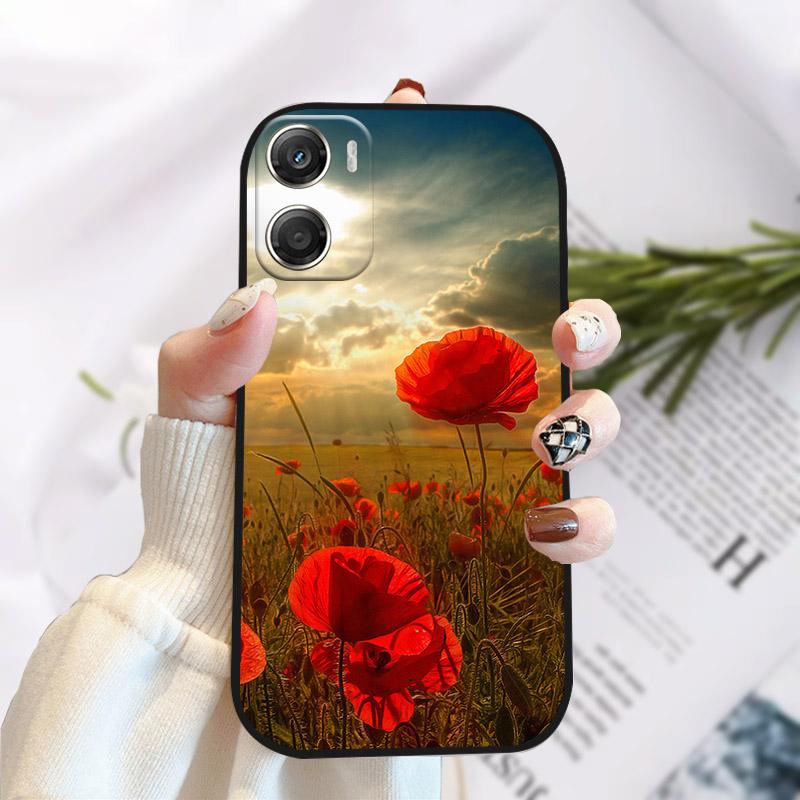 For Motorola Moto G06 /G06 Power Phone Case Stylish Painted Back Bumper For MotoG06 Power Cover Soft TPU Silicone Funda Coque