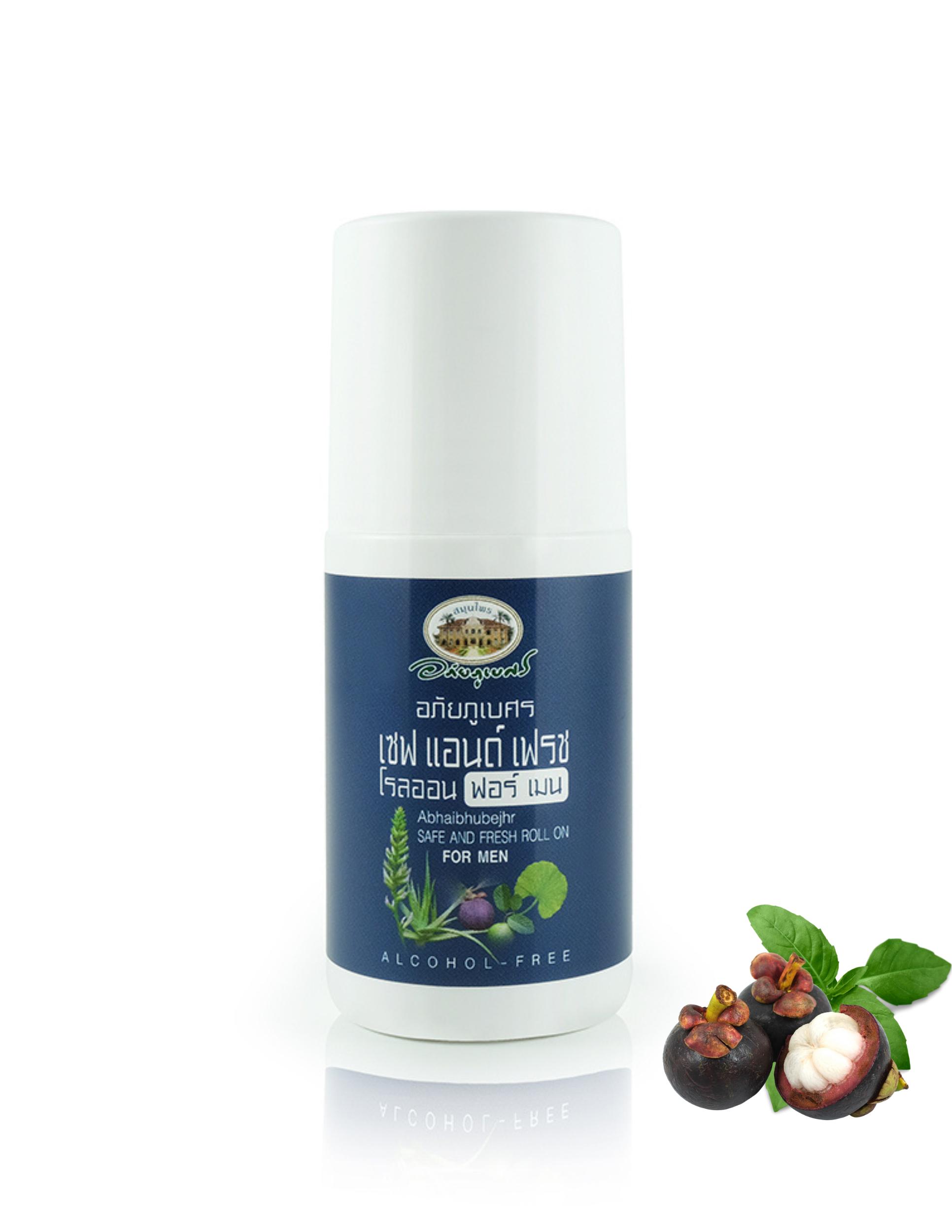 Шариковый дезодорант Abhai Herb Safe & Fresh для мужчин и женщин, Abhaibhubejhr, 50 г b dazzled синий