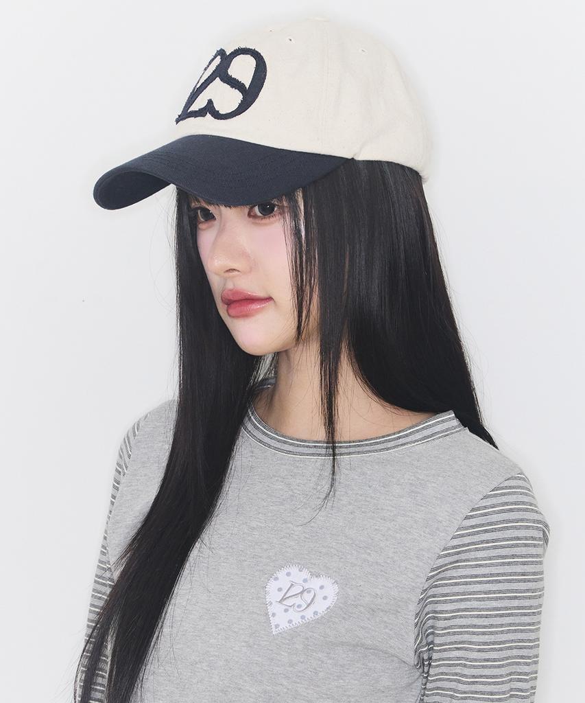 ILLIGO 129 Applique Ball Cap Ivory